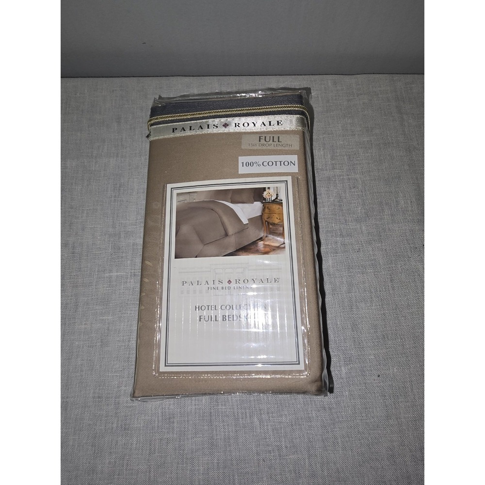 Palais Royale Fine Bed Linens Hotel Collection Full Bedskirt 15in Drop Length